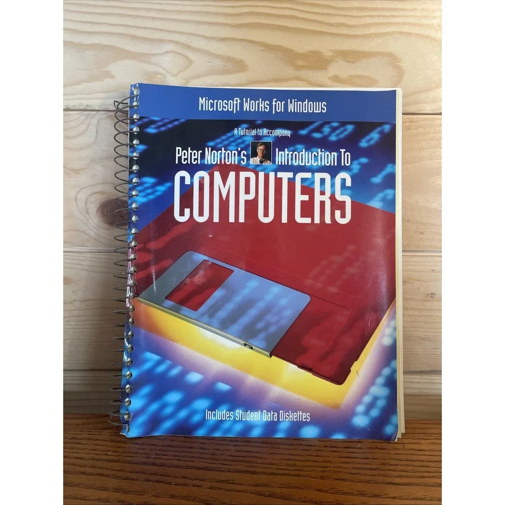 Introduction to Computers by Peter Norton 1995 Book with Diskette 1st Edition